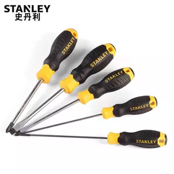 Stanley STANLEY крестовая отвертка с пластиковой ручкой PH2x200 мм бытовая отвертка torx отвертка для ремонта ноутбука 60-812-23 можно настроить