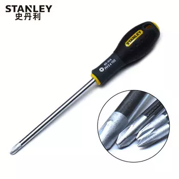 Stanley STANLEY крестовая отвертка с трехцветной ручкой PH3x150 мм бытовая отвертка многофункциональный инструмент для ремонта 65-316-14
