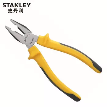 Stanley STANLEY Кусачки 6 дюймов, двухцветные плоскогубцы с ручкой, тиски, плоскогубцы, многофункциональные плоскогубцы 84-414-23