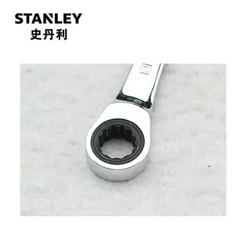Stanley STANLEY метрическая полированная двусторонняя трещотка с открытым быстрым рычагом двойного назначения 21MM-30MM 22MM 91-872-1L-22