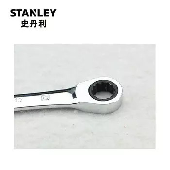 STANLEY Stanley, метрическая полированная трещотка, быстродействующий ключ двойного назначения, 15 мм 89-915-1-22 5 шт./компл.