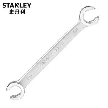 Stanley STANLEY метрический ключ для масляных труб 9x11 мм, шестигранный ключ с тупой головкой, рожковый ключ, байонетный двойной ключ с двойной головкой, масляный трубный ключ 93-089-1-22, можно изготовить по индивидуальному заказу