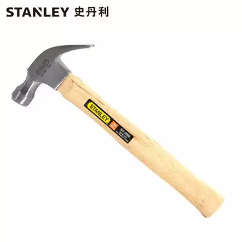 Stanley STANLEY молоток с ручкой из твердой древесины, бытовой небольшой молоток на 7 унций, молоток для деревообработки, молоток для украшения, молоток для гвоздей, молоток, молоток STHT51265-8-23, можно настроить