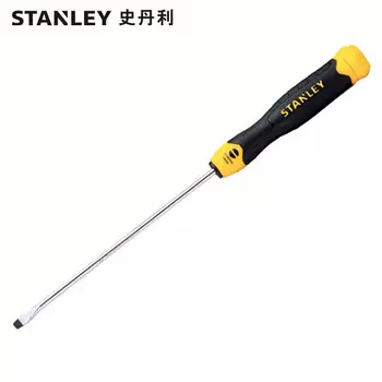 Stanley STANLEY мощная шлицевая отвертка 3x125 мм бытовая отвертка маленькая отвертка многофункциональный инструмент для ремонта мобильных телефонов STMT67266-8-23 можно настроить