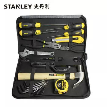 Stanley STANLEY Набор домашних инструментов из 22 предметов, молотковый гаечный ключ, набор бытовых инструментов 92-010-23C, эксклюзив для предприятия