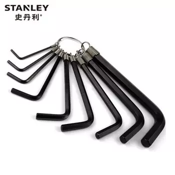 STANLEY Stanley Набор из 10 дюймовых цепных шестигранных ключей 69-230-23 1 комплект (всего 10 комплектов)