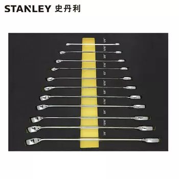 STANLEY Stanley Набор из 11 предметов, британский держатель для длинных гаечных ключей двойного назначения LT-028-23