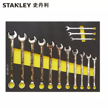 STANLEY Stanley Набор из 14 предметов, метрический держатель для ключей двойного назначения LT-027-23