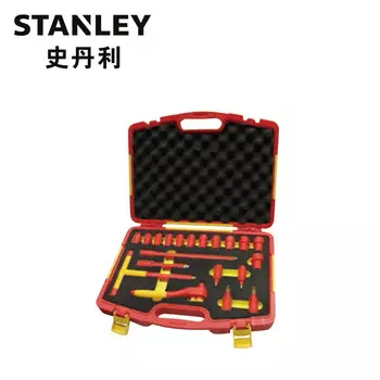 Stanley STANLEY Набор из 20 изолированных инструментов серии 12,5 мм с напряжением изоляции 1000 В STMT75886-8-23