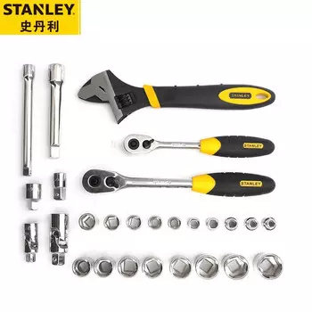 STANLEY Stanley Набор из 27 предметов, метрический держатель инструмента серии 10,12,5 мм LT-025-23