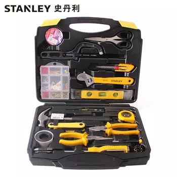 Stanley STANLEY Набор из 60 предметов для бытового инструмента, набор ручных инструментов для ухода за домашним имуществом, многофункциональный MC-058-23, можно настроить