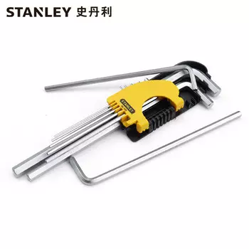 Stanley STANLEY Набор из 9 предметов, метрический удлиненный шестигранный ключ, шестигранная отвертка 1,5–10 мм, тип L, STMT94160-8-23