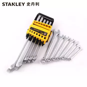 Stanley STANLEY Набор ключей двойного назначения из 12 предметов 6-24 мм рожковый ключ для цветка сливы STMT78097-8-23 корпоративная настройка