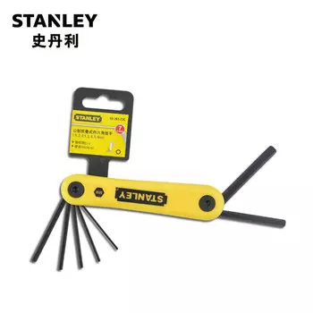 STANLEY Stanley Набор метрических складных шестигранных ключей, 7 предметов 1,5-6 мм69-261-23C1 комплект (всего 5 комплектов)