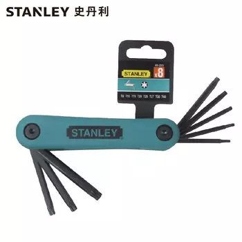 STANLEY Stanley Набор складных ключей-цветков из 8 предметов T9-T40 69-263-23C 1 комплект (всего 5 комплектов)