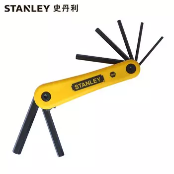 Stanley/STANLEY Набор складных шестигранных ключей, 7 предметов, набор метрических шестигранных отверток 2,5–10 мм 69-262-23C 2,5–10 мм