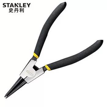 Stanley STANLEY Немецкие плоскогубцы для стопорных колец с прямым носиком 5-дюймовые многофункциональные плоскогубцы для стопорных колец 84-332-23