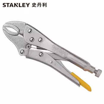 Stanley STANLEY Плоскогубцы с дуговыми зубьями 7-дюймовые плоскогубцы промышленного класса с фиксированными зажимами Инструмент Плоскогубцы 84-368-23 Корпоративная настройка