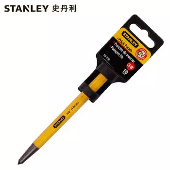 Stanley STANLEY пробойник для разметки, 10 мм, образец, наконечник, перфоратор, слесарь, центр сверления, позиционирующий пуансон, долото, пробойник 16-236-23, можно настроить