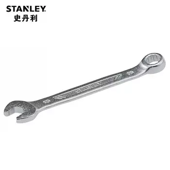 Stanley/STANLEY противоскользящий гаечный ключ двойного назначения, 8 мм, сливовый открытый двойной ключ, ручной инструмент, гаечный ключ для цветов сливы STMT72805-23