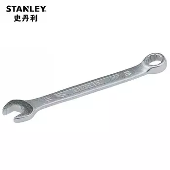 Stanley/STANLEY противоскользящий гаечный ключ двойного назначения, 10 мм, сливовый открытый двойной ключ, ручной инструмент, гаечный ключ для цветов сливы STMT72807-23