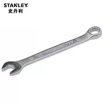 Stanley/STANLEY противоскользящий гаечный ключ двойного назначения, 12 мм, сливовый открытый двойной ключ, ручной инструмент, гаечный ключ для цветов сливы STMT72809-23