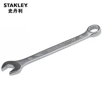 Stanley/STANLEY противоскользящий гаечный ключ двойного назначения, 17 мм, сливовый открытый двойной ключ, ручной инструмент, гаечный ключ для цветов сливы STMT72814-23