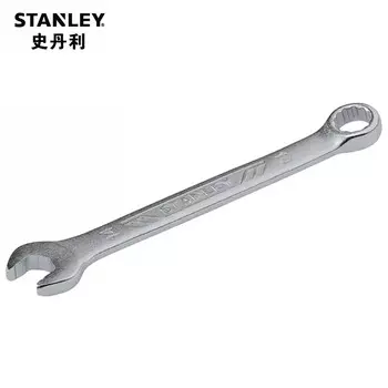 Stanley/STANLEY противоскользящий гаечный ключ двойного назначения, 14 мм, сливовый открытый двойной ключ, ручной инструмент, гаечный ключ для цветов сливы STMT72811-23