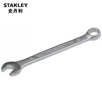 Stanley/STANLEY противоскользящий гаечный ключ двойного назначения, 16 мм, сливовый открытый двойной ключ, ручной инструмент, гаечный ключ для цветов сливы STMT72813-23