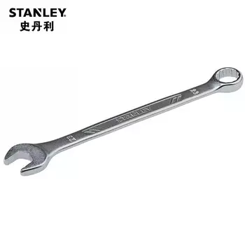 Stanley/STANLEY противоскользящий гаечный ключ двойного назначения, 23 мм, сливовый открытый универсальный ключ двойного назначения, ручной инструмент, гаечный ключ для цветов сливы STMT72820-23