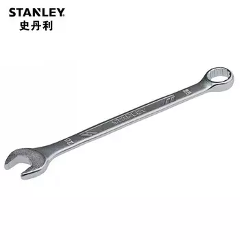 Stanley/STANLEY противоскользящий гаечный ключ двойного назначения, 26 мм, сливовый открытый универсальный ключ двойного назначения, ручной инструмент, гаечный ключ для цветов сливы STMT72823-23