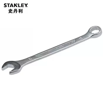 Stanley/STANLEY противоскользящий гаечный ключ двойного назначения, 21 мм, сливовый открытый гаечный ключ двойного назначения, ручной инструмент, гаечный ключ для цветов сливы STMT72818-23