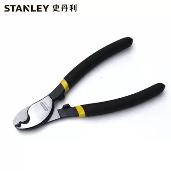 Stanley STANLEY Ручные клещи для кабеля 150 мм (0–22 мм2) Клещи для проводов кабеля Электрические клещи для резки и разрушения 84-858-22