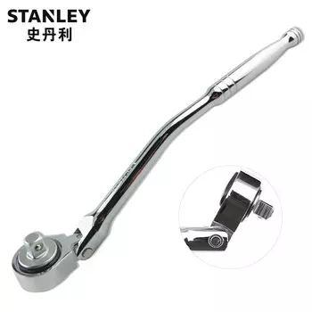 Stanley STANLEY Угловой ключ с храповым механизмом серии 10 мм, средняя втулка, быстросъемная пластина 91-917-1-22, можно изготовить по индивидуальному заказу