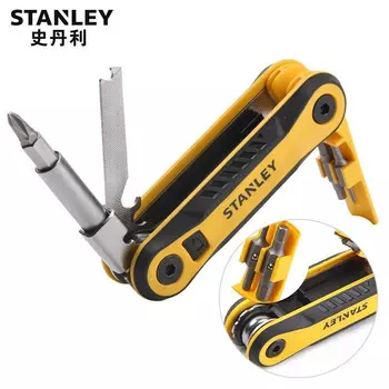Stanley STHT80699-23 Многофункциональный складной инструмент 12-в-1, портативная отвертка