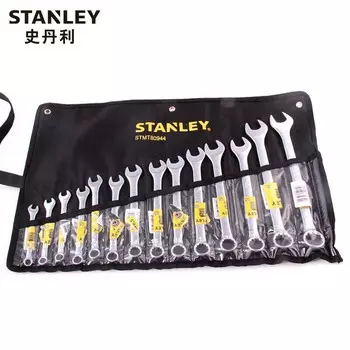 Stanley STMT80944-8-2314 штук Набор ключей двойного назначения серии B Ключ 10-32 мм для цветов сливы