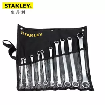 STANLEY STMT87022-23 Набор из 10 метрических матовых ключей с двойной звездочкой