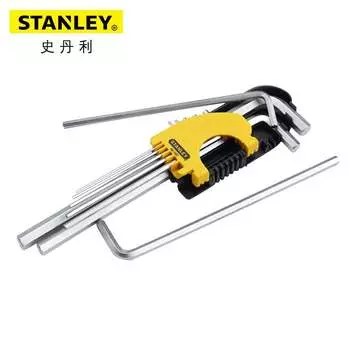 STANLEY STMT94160-8-23 Набор из 9 предметов метрических удлиненных шестигранных ключей с внутренним шестигранником 1,5–10 мм