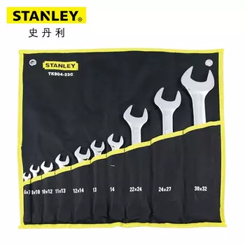 Stanley TK904-23C Набор из 10 метрических предметов с двойным открыванием и быстродействующим рычагом