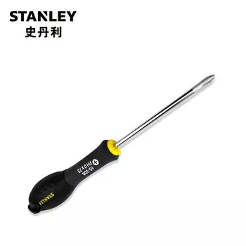 Stanley трехцветная ручка крестовая отвертка с параллельным шлицем плюс закаленная отвертка с плоским лезвием импортная отвертка 65-206-14 в наличии