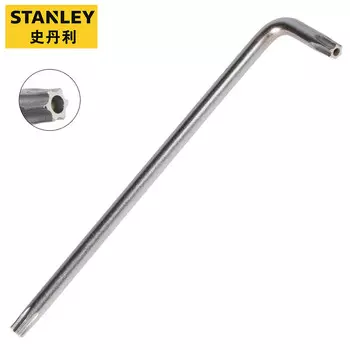 Stanley Внутренний шестигранный ключ в форме цветка со средним отверстием, длинный внутренний шестигранный ключ в форме звезды сливового цвета с отверстием T40 94-140-23