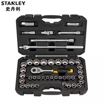 STANLEYSTANLEY Набор из 43 предметов, набор метрических и дюймовых головок серии 12,5 мм STMT45505-23