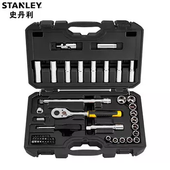 STANLEYSTANLEY Набор из 53 предметов, серия 12,5 мм, набор торцевых головок STMT45506-23