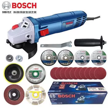 Станок для резки Bosch GWS700, шлифовально-полировальный станок, ручной шлифовальный круг, набор электроинструментов по металлу, дереву