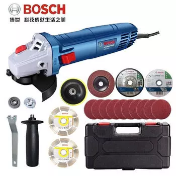 Станок для резки Bosch GWS700, шлифовально-полировальный станок, ручной шлифовальный круг, набор электроинструментов по металлу, дереву