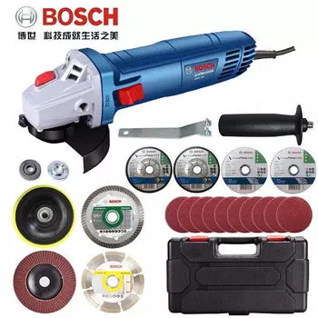 Станок для резки Bosch GWS700, шлифовально-полировальный станок, ручной шлифовальный круг, набор электроинструментов по металлу, дереву