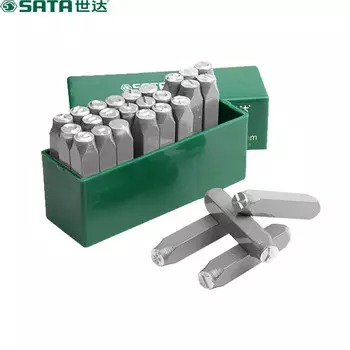 Star SATA 90806 Набор штампов для букв из 27 предметов, 4 мм