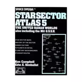 Star Sector Atlas #5 - The United Ranan Worlds, Space Opera, мягкая обложка