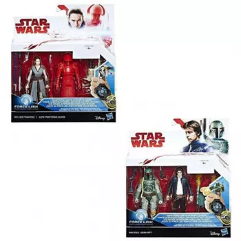 Star Wars, Force Link, набор из 2 фигурок Deluxe, C1242, микс Hasbro