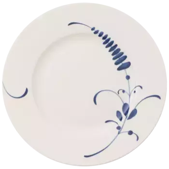 Старая Люксембургская тарелка завтрака/десерта Villeroy & Boch, белый